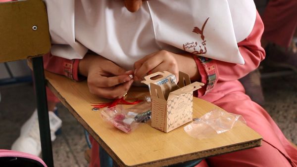 تسبیحی به یاد کودکان فلسطینی