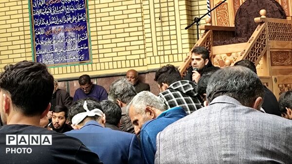 اجتماع مساجد منطقه ۱۰ در ایام شهادت رئیس مکتب شیعه