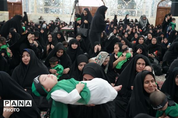 همایش شیرخوارگان حسینی حرم حسین بن الموسی الکاظم(ع) 