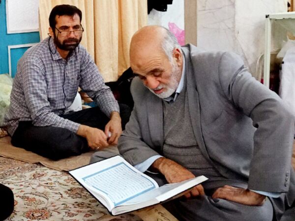 حال و هوای روز اول اعتکاف شهرستان کاشمر