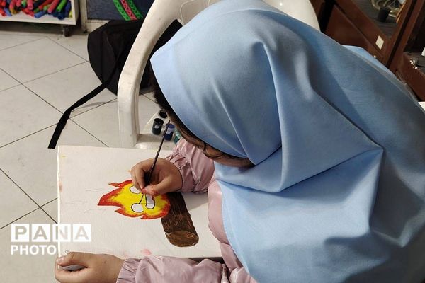 نمایشگاه طرح جابر در دبستان شهید مجید مجیدی ناحیه دو شهرری 