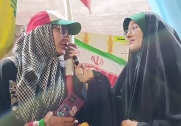جلوه هایی از جشن غدیر در بلوار شهید صدوقی قم