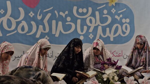 روایتی از آرامش؛ اعتکاف رجبیه دختران نوجوان مسجد امیرالمؤمنین(ع)