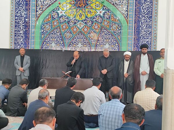 مراسم عزاداری شهادت رئیس جمهوری و هیات همراه در ایلام