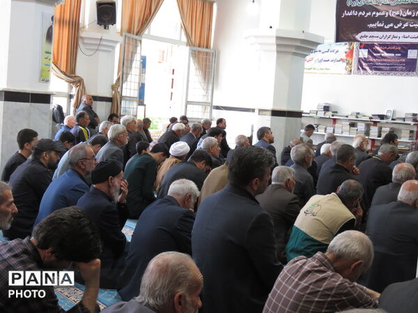 نماز عبادی سیاسی جمعه در خلیل آباد