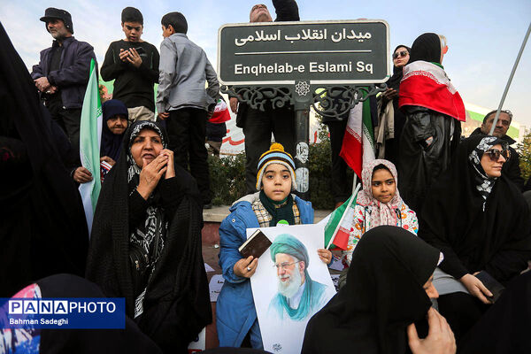 راهپیمایی محکومیت اقدامات تروریستی آمریکا و رژیم صهیونیستی علیه ملت ایران - 3