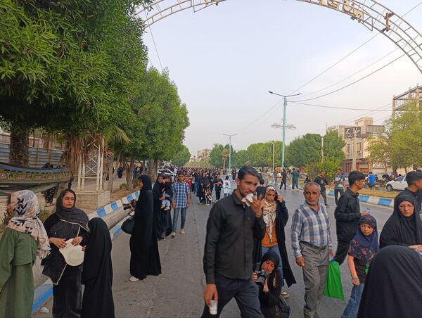 جاماندگان اربعین سفر به کربلا با دل و جان 
