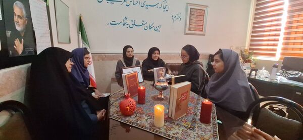 برگزاری هفته کتاب و کتابخوانی در دبیرستان شهید بابایی