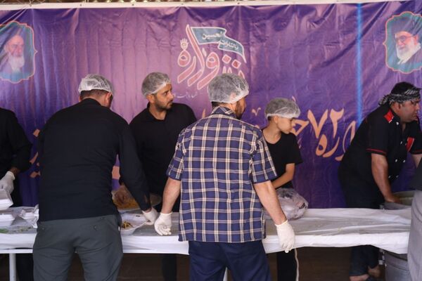  پخش 8600 غذای گرم با همت مرکز نیکوکاری شهید مهدی باکری و موسسه نذرواره در تبریز