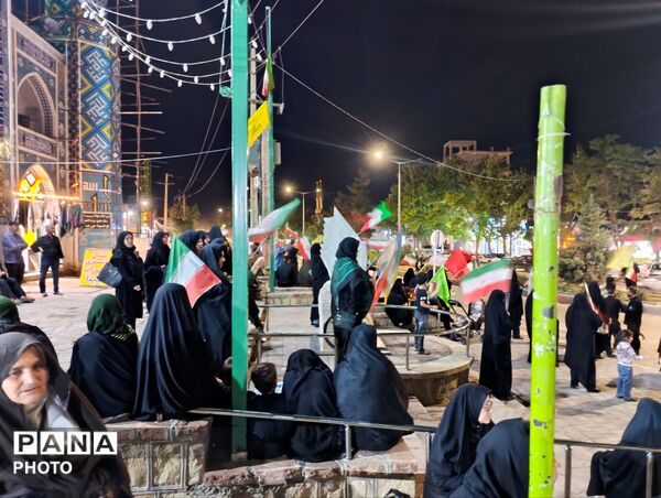 مراسم عزاداری شب سوم ماه محرم در نیشابور 