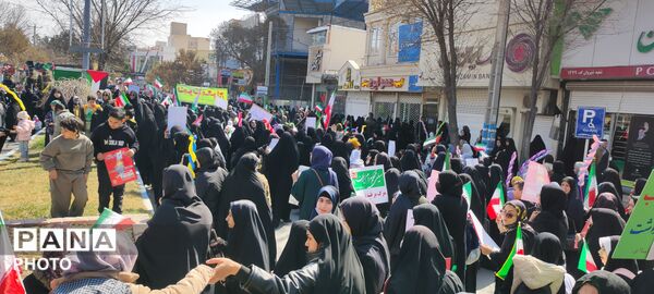 لبیک مردم شهرستان شیروان به رهبری با حضور باشکوه در راهپیمایی روز قدس