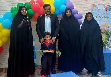 جشن‌غنچه‌ها در کودکستان‌حوض‌نقاشی ناحیه یک برگزار شد