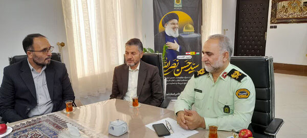 نشست صمیمی شورای معاونان آموزش و پرورش قم با فرمانده پلیس 