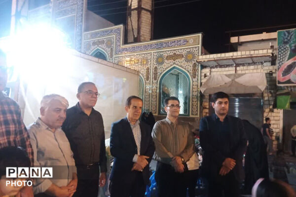 موکب فرهنگیان؛ جلوه‌ای از همدلی فرهنگیان کازرون
