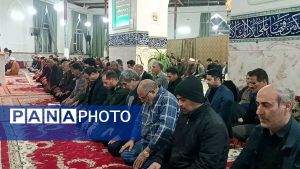 تشییع پیکر شهید گمنام در شهرستان کاشمر 