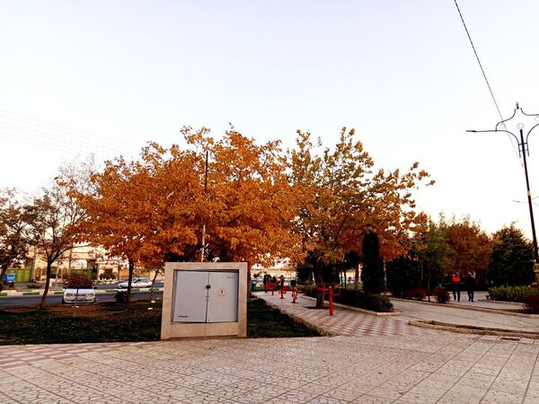 طبیعت زیبای کاشمر در پاییز