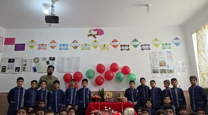 جشن یلدا در مدرسه شهید باهنر مروست