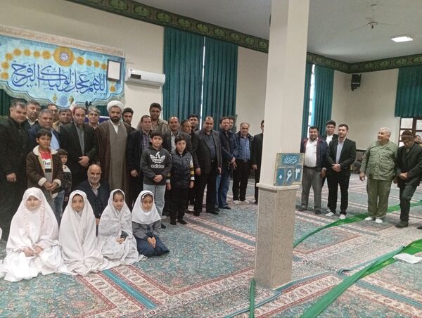 مراسم نماز جمعه شهرستان خداآفرین