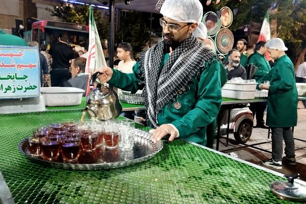 هشتاد و پنجمین شب از فعالیت چایخانه فاطمه الزهرا در قاب پانا 