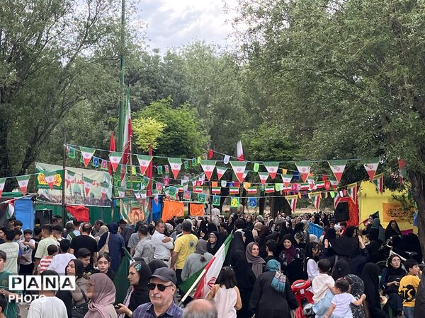 عید غدیر با شور مردمی و برنامه‌های متنوع در پارک کوثر نظرآباد 