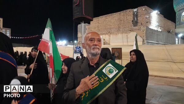 حضور حماسی مدارس قم در تجمعات شبانه آستان مقدس امامزاده موسی مبرقع(ع)