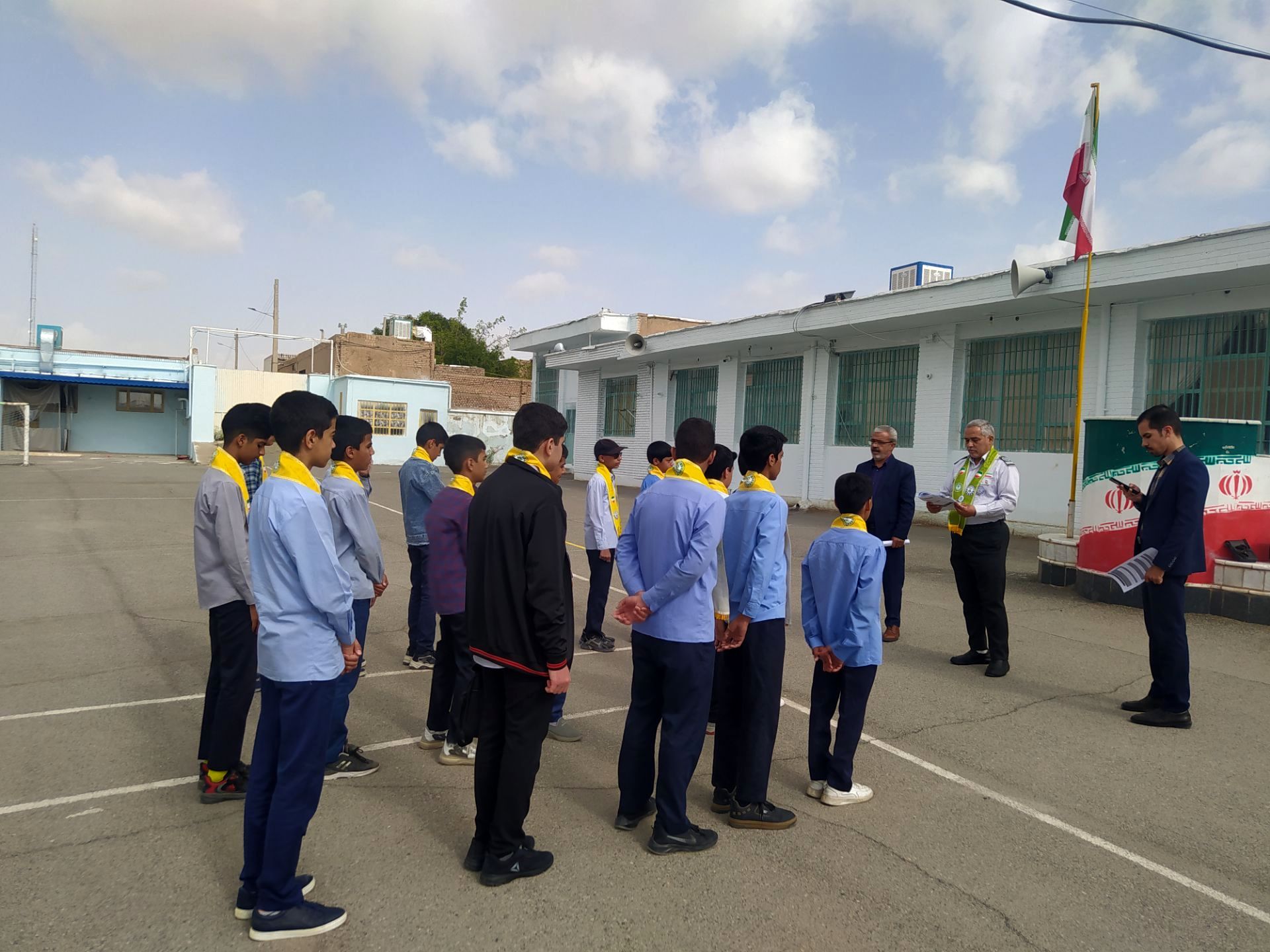 پیش اردوی پیشتازان پسر بیرجندی برگزار شد