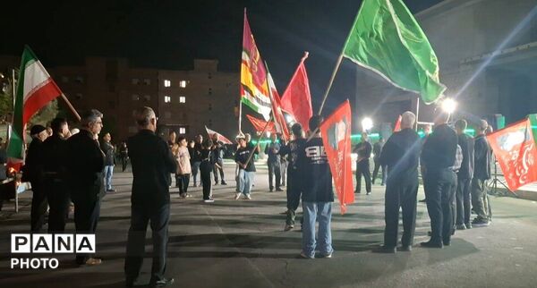 شام غریبان سیدالشهدا(ع) در هیئت جوانان علی‌اکبر شهرک فرهنگیان 