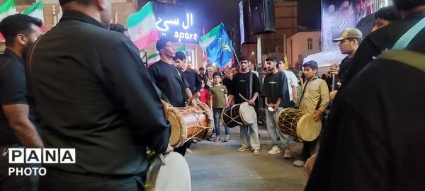 همبستگی مردم بندرعباس در شب شهادت امام جواد (ع)