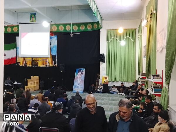 مراسم شب قدر در مسجد شهدای گمنام 
