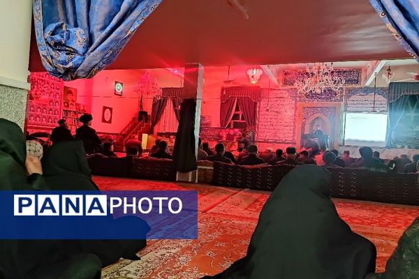 اجتماع عزاداران شهدای راه خدمت در مسجد جامع شهر بار 