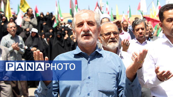 راهپیمایی «جمعه خشم» در شهر یزد