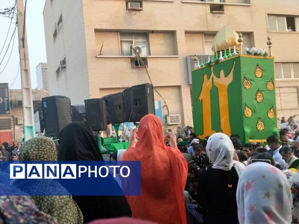 آیین سنتی منبر گردانی در شهرستان میناب 