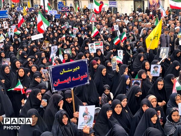 راهپیمایی باشکوه روز قدس در کاشمر