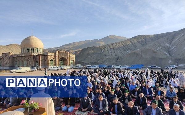  نماز عید سعید فطر در جوار شهدای شهر بار