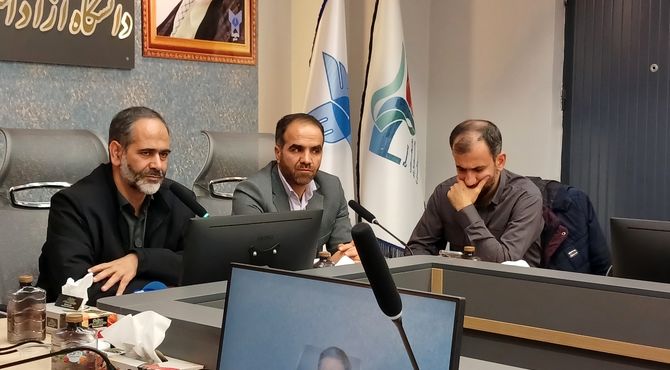 دیدار دانشجویان دانشگاه آزاد اسلامی کرج با نماینده مجلس