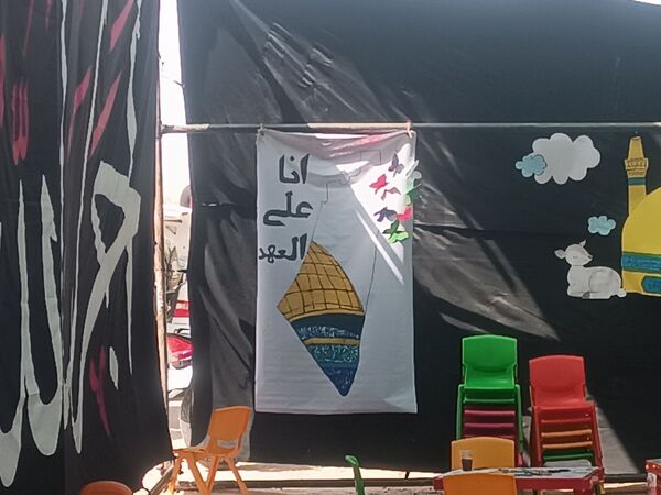موکبی با رنگ و بوی مقاومت و شهادت 