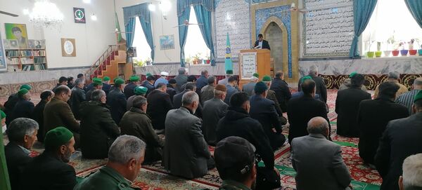 اقامه نماز عبادی سیاسی جمعه در هفته سوم آذر ماه در مسجد جامع شهربار نیشابور