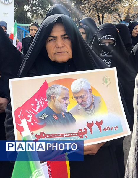 راهپیمایی۲۲ بهمن  شهرستان مانه 