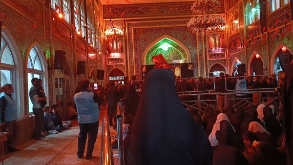 مراسم عزاداری امام حسین (ع) در شب تاسوعای حسینی 