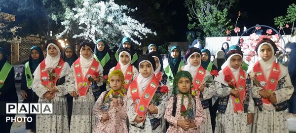 شبی متفاوت در تجمعات شبانه با حضور خادمین امام رضا(ع)