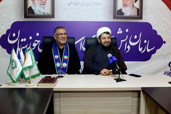دیدار صمیمانه معاون پرورشی و فرهنگی آموزش‌وپرورش خوزستان با خبرنگاران پانا