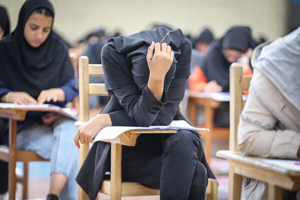 تب داغ کنکور در استان فارس