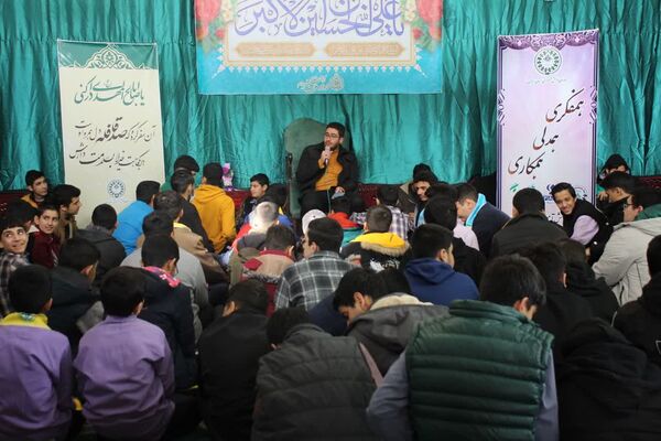 ویژه برنامه سازمان دانش‌آموزی استان سمنان به مناسبت ولادت حضرت علی اکبر (ع)