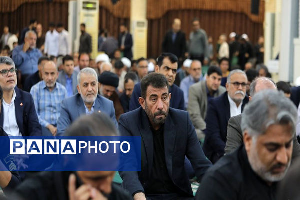 مراسم سوگواری سیدالشهدای خدمت در بوشهر