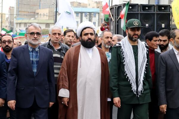 راهیپمایی 13 آبان در شهر قدس