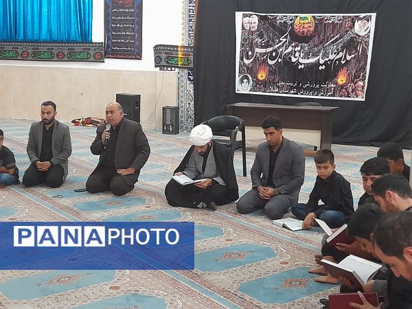 مراسم سوگواره احلی من العسل در هلیلان 