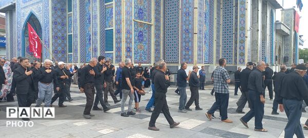 مراسم باشکوه  عاشورای حسینی در حرم سید جلال الدین اشرف