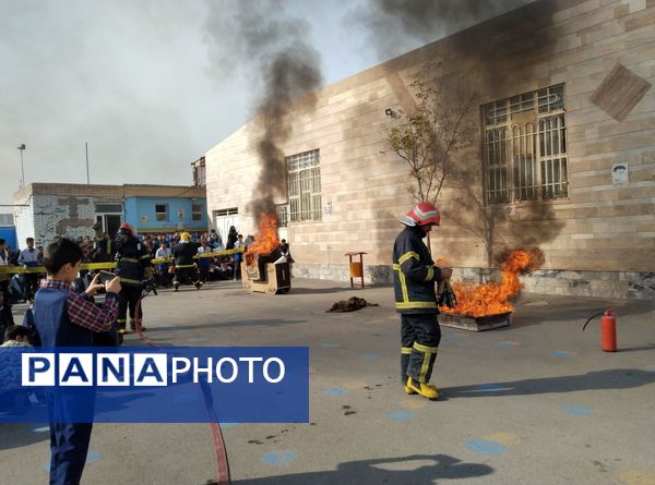 مانور سراسری زلزله در رضویه