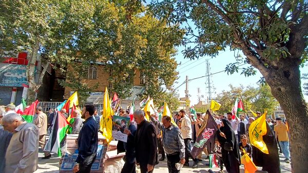 حضور پرشور مردم کهگیلویه و بویراحمد در راهپیمایی «بشارت نصر» در حمایت از مقاومت اسلامی