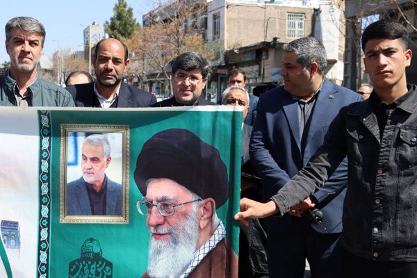 طنین فریاد قدس در خیابان‌های تربت حیدریه 